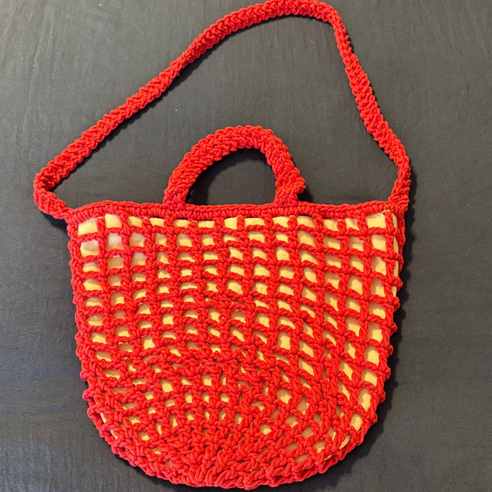 Madewell Womens Crocheted Shoulder
Bag Poppy AH772